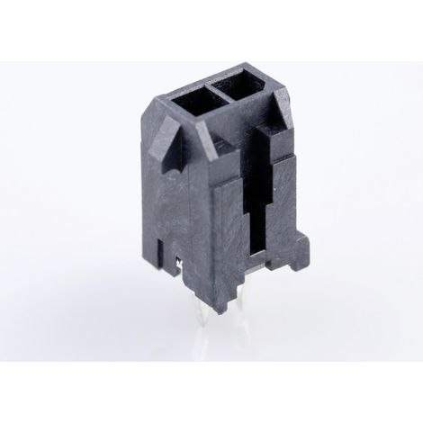 Molex Einbau-Stiftleiste (Standard) Polzahl Gesamt 2 Rastermaß: 3 mm 430450212 1 St. Tray