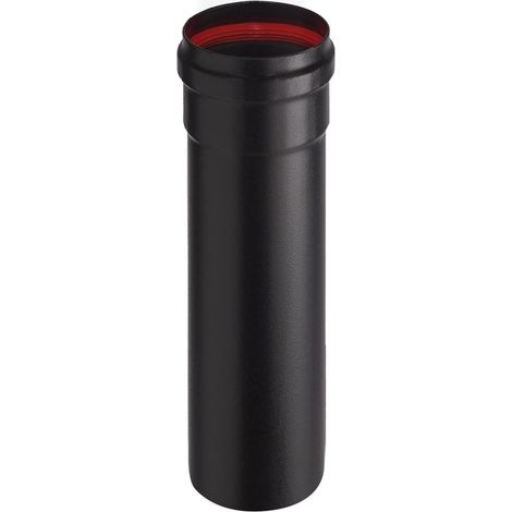 TUBO PER STUFA A PELLET MM.1,5 ALA 8x25 AETERNUM NERO OPACO (1/4)