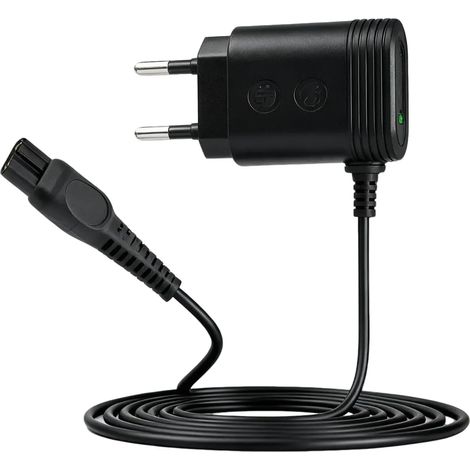Chargeur Rasoir 4,3V A00390 Compatible QP2510 QP2520 QP2620 MG3710 MG3720 MG5720 MG5730 BT3206 BT3208  Chargeur Tondeuse 1,2m Compatible avec Chargeur pour One Blade (1/5)