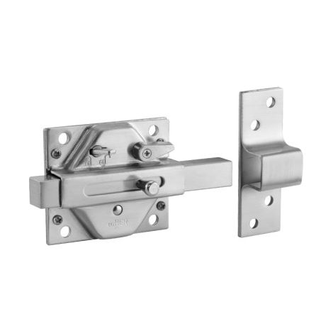 Inther L12930 Sicherheitsriegel, satiniert, vernickelt (1/5)