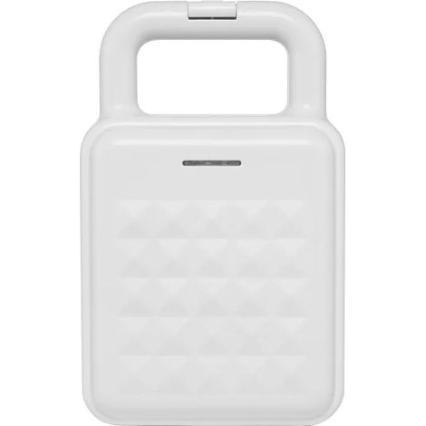 Appareil à sandwichs pour le petit-déjeuner (blanc), poêle à griller multifonctionnelle, plaque de cuisson légère pour la maison (1/2)
