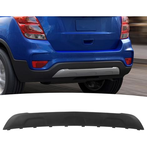 (T06) Untere Zierleiste für die hintere Stoßstange des Chevrolet Trax 2016–2022 (Übergröße), Schwarz (1/5)