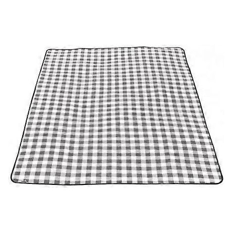 Tapis de pique-nique imperméable et résistant à l'humidité, lavable en machine, tapis de plage, tapis de camping, tapis résistant à l'humidité, tapis de pique-nique épais à carreaux