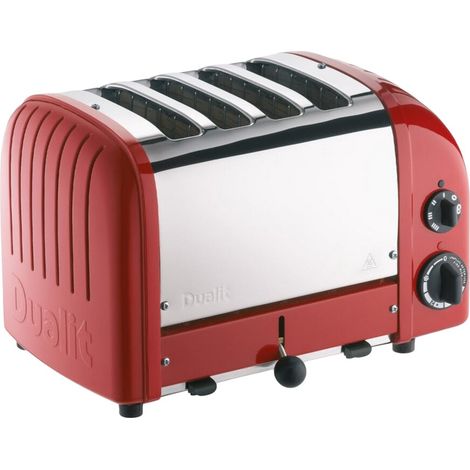 tostadora roja de 4 rebanadas - 47031 - Dualit - (1/4)