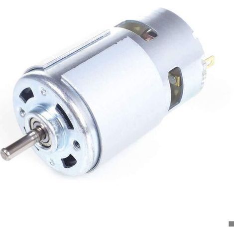 Moteur à courant continu 775 avec roulements à billes, grand couple et haute puissance, faible bruit, pièces pour projets DIY (1/5)