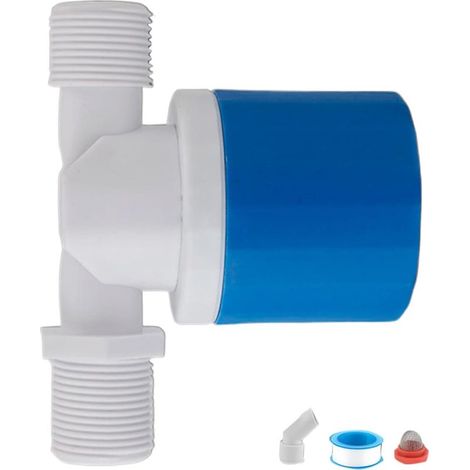 Contrôle Automatique de Niveau Régulation Automatique du Niveau d'Eau pour Réservoir ou Cuve,Accessoires de Plomberie Intelligents pour Piscine Fontaine Bassin et Réservoirs (1/5)