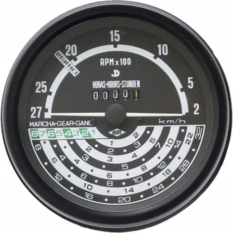 Contatore 32 km/h John Deere 60712032 GRANIT DE14410 AL30800 AL24289 AL19696