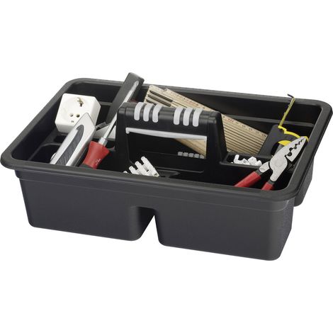 Alutec 1092401190 Magnus Tray Soft Werkzeugbox  Anthrazit