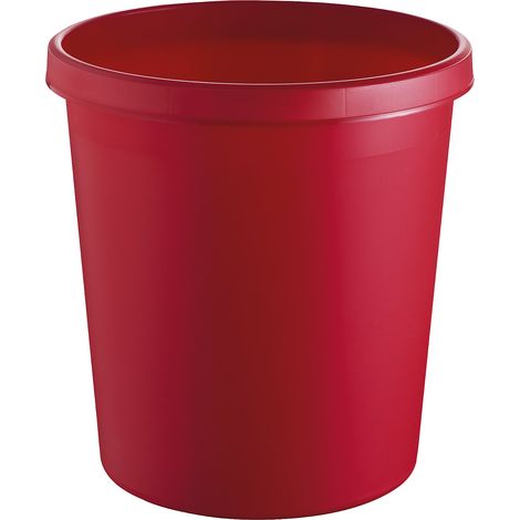 helit, Corbeille à papier en polyéthylène, capacité 18 l, h x