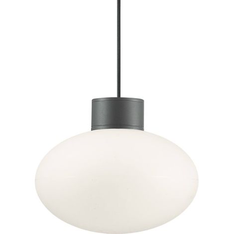 Lámpara colgante Montafia, gris