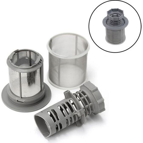 Lot de 3 filtres micro-filtres, filtre lave vaisselle bosch, pour lave-vaisselle Bosch Siemens Neff 427903 00427903 Bosch BSH Siemens Neff (1/5)