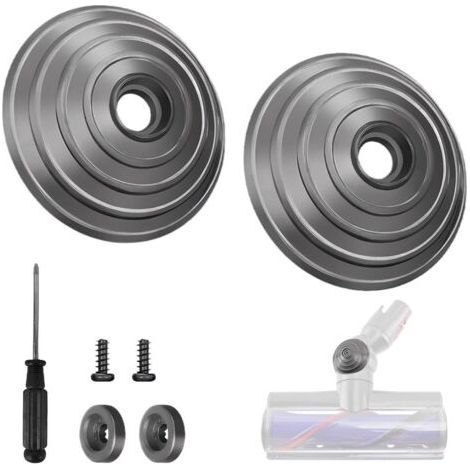 Roue à bille de rechange pour Dyson Accessoires Aspirateur, pour Dyson V8 V10 V11 V15, Accessoire Dyson, Brosse de Sol à roulettes Pièce de Rechange pour Dyson Pièces Détachées (1/4)