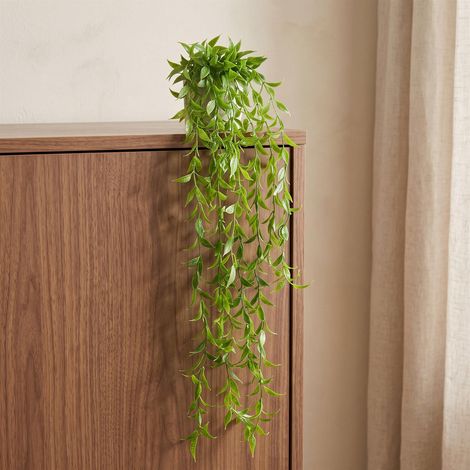 90cm Artificial Trailing Leaf Vine Hanging Plant Faux Greenery Cascade (1/5)