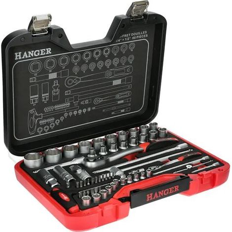 Set de Vasos Hanger 60 piezas Cromo Vanadio