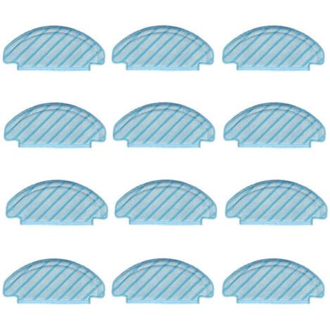 12 Pièces lingettes compatible avec Ecovacs Deebot Ozmo 920/950/T5/T8/T8 AIVI/T8 Max/N7/N8+/N8/N8 Pro/T9/T9max/T9 Power aspirateur robot (1/5)