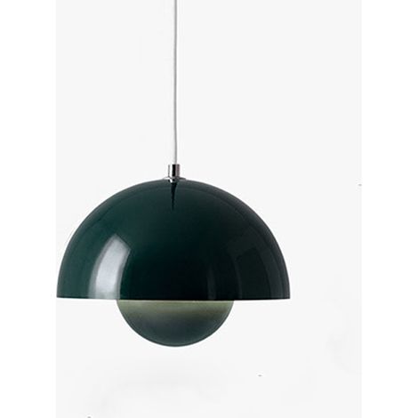 fleur bractée lustre Restaurant Bar Chambre tête de lit suspension - Lumière chaude 220V Vert (1/5)