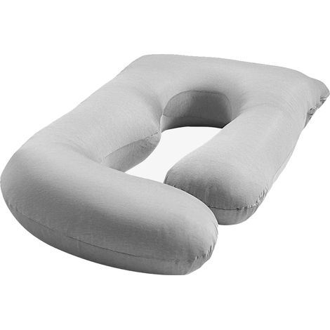 Almohada de embarazo, soporte para todo el cuerpo, diseño ergonómico, forma de G. (1/2)