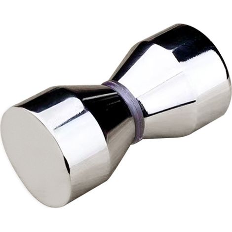 SHINING HOUSE Manijas para puertas de ducha, perilla redonda para puerta de ducha, manija corrediza para puerta de ducha, perilla para puerta de ducha, adecuada para baño, cocina (60 x 30 mm) (1/4)