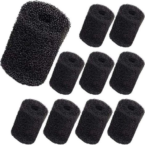 10 pièces de Rechange pour épurateur de Queue Polaris pour Queue de Tuyau de Nettoyeur de Piscine Vac-Sweep - Convient à 180,280,360,380,480,3900 Mousse à l'extrémité du Tuyau (1/4)