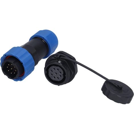 IP68 Waterproof Aviation Plug Connector, M20x1.5 Rear Nut (9 (1/5)