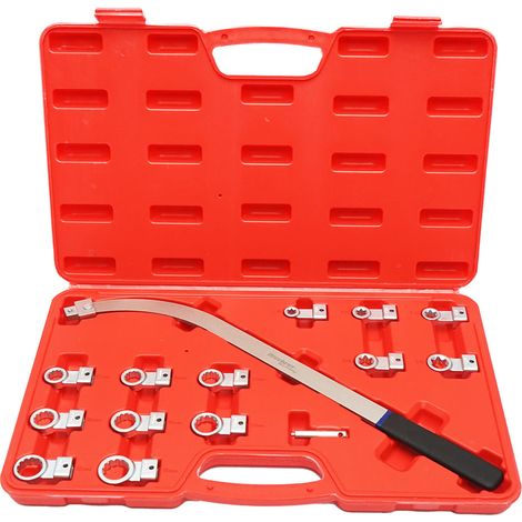 Set di chiavi per tendere rulli tendicinghia e cinghie di distribuzione, 14 pezzi, Breckner Germany (1/5)