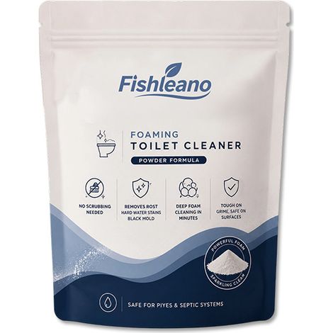Fishleano WC-Reiniger-Schaumpulver in Beuteln, Haushalts-Badezimmerreinigungsprodukt, auf Lager. (1/5)