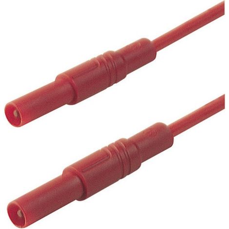 Sks Hirschmann MLS SIL GG 100/1 Cable rojo 1 metro