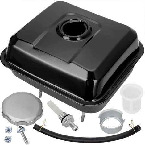 Tapón de depósito de combustible de acero inoxidable - Compatible con Honda GX160 GX200 196cc 5.5/6.5HP (1/5)