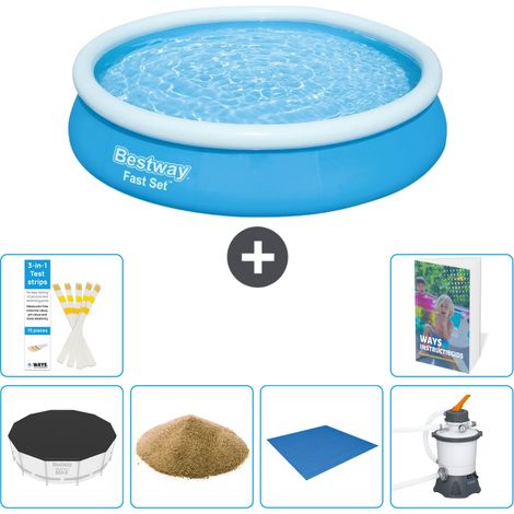 Bestway Fast Set Rund - 366x76 cm - 7-teilig S158 (1/5)
