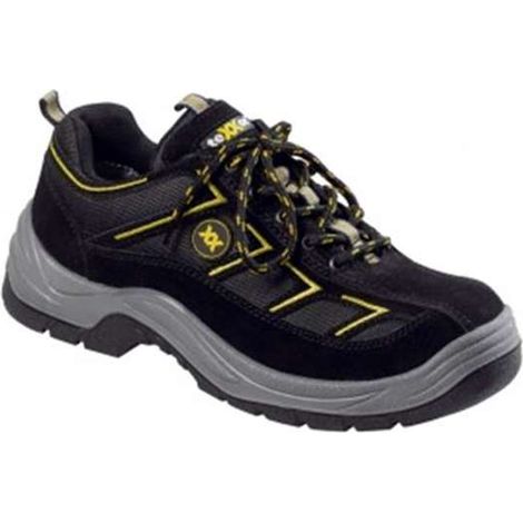 teXXor® S1-Sicherheitshalbschuhe METZ, Schwarz/Gelb (1/2)