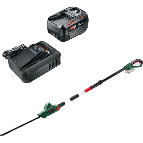 Bosch 06008B3001 18v Telescopic Hedgecutter UniversalHedgePole + 4AH Battery kit (1/5)