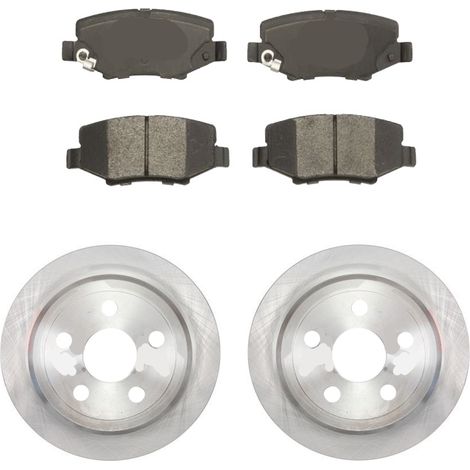 KIT FRENI POSTERIORI compatibile con JEEP WRANGLER III (JK) - DISCHI + PASTIGLIE OEM: FDB4239 / 18229 /SOSTITUZIONE DIRETTA/BASSA POLVERE/SILENZIOSO