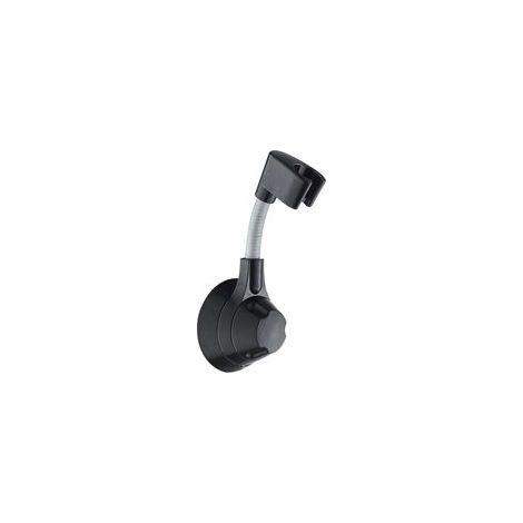 Soporte para ducha de mano, soporte para cabezal de ducha ajustable 360°, adhesivo fuerte, no requiere perforación, soporte universal para cabezal de ducha, montaje en pared. - Crezuo