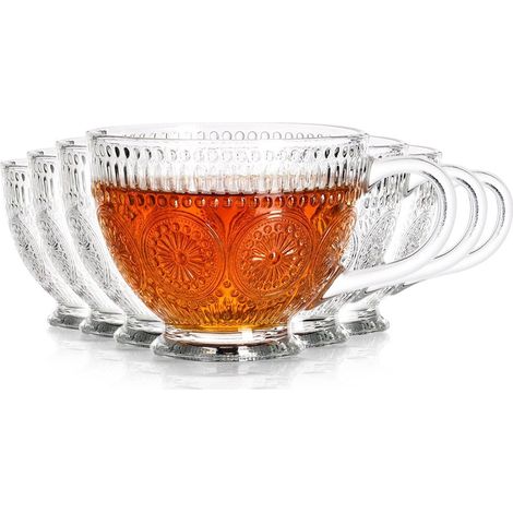 Kaffee- und Teegläser-Set, 400 ml, 6-teilig (1/5)