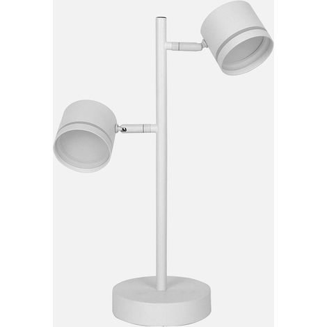 Sobremesa Ortiga 2 X Gx53 Blanco 18w 1600lm Orienta Blanco Bombillas Incluidas 43,5x30x15cm