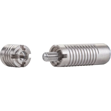 Invis Mx2 Verbinder Set mit Eindrehmutter 14 mm 20 Stück (1/4)