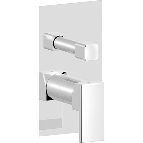 Mitigeur de douche à encastrer SPECTRE, 3 sorties, chromé