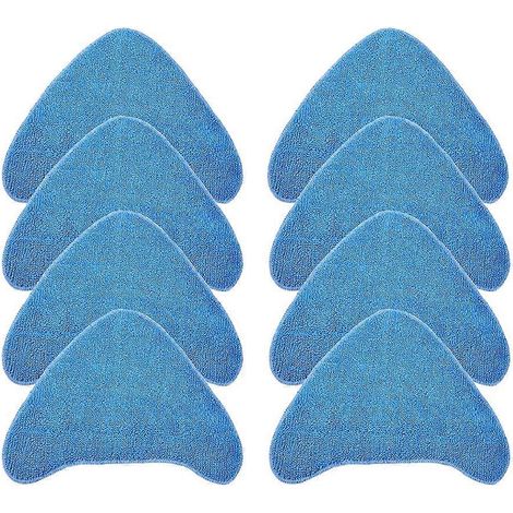 Lot de 8 lingettes de rechange pour balai vapeur Hoover Vax S85-CM (lingettes en microfibre) (1/5)