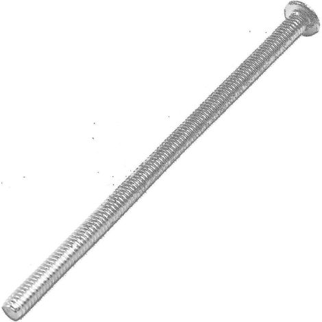 Vis à tête bouton en acier inoxydable M4 x 80 mm - Lot de 10 p20241126390 (1/4)