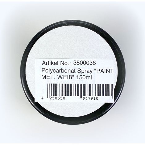 Lexan Spray MET. WHITE 150ml