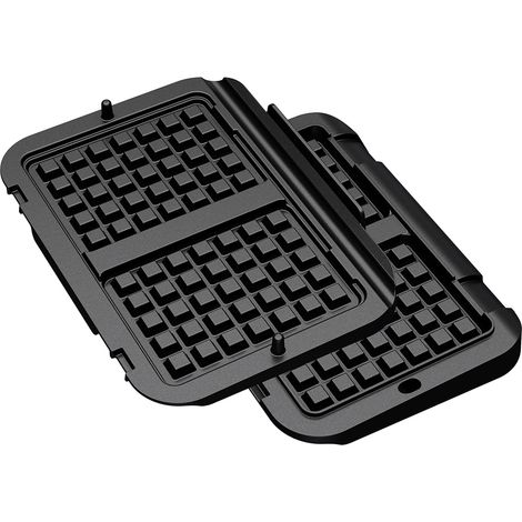 Tefal XA730810 Piastre per Waffle Nere per OptiGrill