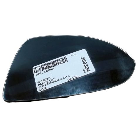 [PRODUIT D'OCCASION] Glace Retroviseur Exterieur D OPEL Corsa ♻️ Ref Oe. 13314362 - Garantie à vie (1/3)
