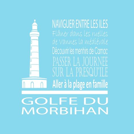 Tableau sur toile golfe Morbihan glacier 30x30 cm - Impression sur Toile Murale Décorative - Image imprimée en HD sur Toile - Toile sur Châssis en Bois FSC - Fabriqué en France (1/4)