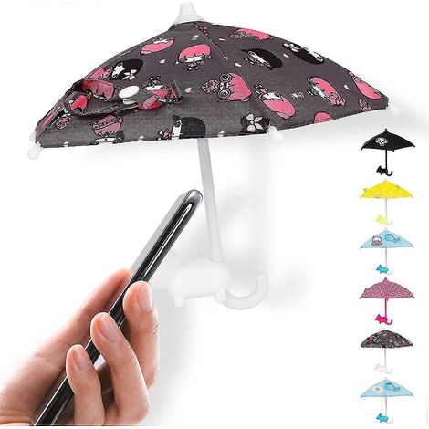 Support de téléphone universel réglable avec ventouse, style sabot de cochon, avec pare-soleil anti-reflets, gris. (1/4)