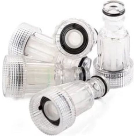 Filtre à eau pour lave-linge de voiture, 5 pièces, diamètre 3/4 pouces, détachable, facile à connecter, outil pour Machine à laver. (1/5)