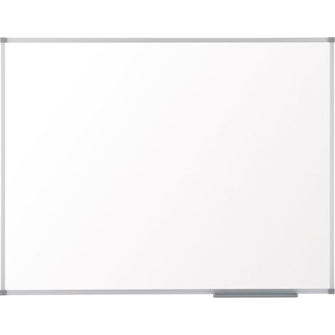 Nobo Lavagna Bianca Magnetica in Acciaio 1800x1200 mm con Cornice in Alluminio (1/4)