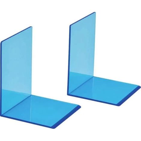 Maul Modelo de decoración azul neón sujetalibros acrílico