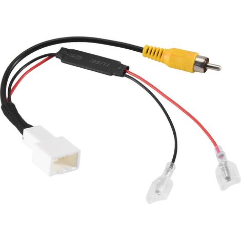 Connecteur adaptateur de câble de maintien de caméra de recul à 4 broches pour Toyota (1/5)