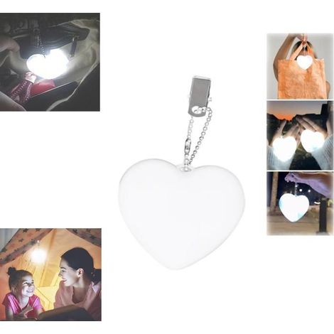 VEILLEUSE – Kreative, tragbare Taschenlampe in Clip-Form, taktiles Taschenaccessoire.
