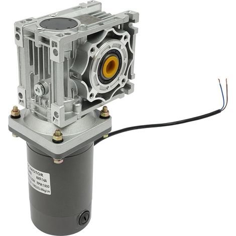 Senderpick – Moteur à engrenages 12 V CC – Réducteur à vis sans fin 120 W – Vitesse réglable avec fonction d'autoblocage – Pour motorisation de portail (1/5)